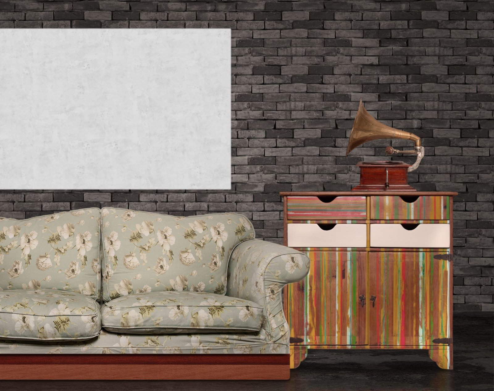 vintage ambient and canvas